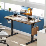Electric Standing Desk Adjustable Height, 40x24 Inch Sit Stand Up Home Office