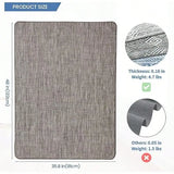 Chair Mat for Hardwood and Tile Floor 36" x 48" Heavy Duty Office Chair Mat for Rolling Chairs Anti Slip Non-Curve Floor Prot