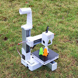 K10 Entry Level 3D Printer Mini Desktop Printing Machine Compatible with PLA TPU 1.75mm Filament Ideal for Kids Students Beginners DIY Printing Projects Compact Portable Design Easy to Operate