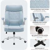 Executive Office Chair with High Back, Computer Desk Chair with Lumbar Support,
