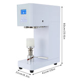 370W Automatic Milk Drink Bottle Sealer Cans Sealing Machine, Beverage Seal Machine