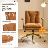 Home Office Desk Chair Comfy with wheels&Removable Armrests