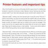 K10 Entry Level 3D Printer Mini Desktop Printing Machine Compatible with PLA TPU 1.75mm Filament Ideal for Kids Students Beginners DIY Printing Projects Compact Portable Design Easy to Operate