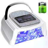 Professional UV LED Nail Lamp Rechargeable 30 LED Nail Dryer Suitable for All Gel Nail Polish Curing Lamps