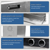 Electric Food Dehydrator 194ºF Temperature Control Fruit Snack Dehydrator