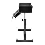 Professional Pedicure Stool w/Dust Cleaning Fan Nail Bench Manicure Chair Beauty Salon
