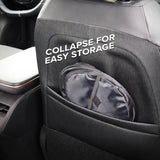 Car Trash Can, 3.3 Gallon Pop-Up Garbage Bin, Waterproof, Loop for Hanging, Velcro Base, Washable,