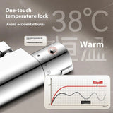 Thermostatic mixing valve, thermostatic device for hot and cold shower, automatic temperature control