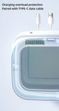20L Smart Sensor Trash Can With Display Type-C Recharging Automatic Wastebin For Bathroom