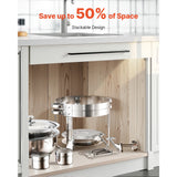 SucceBuy 5 Qt 2 4 Pack Chafing Dish Buffet Set Stainless Steel Chafer with 4 Full Size Pans
