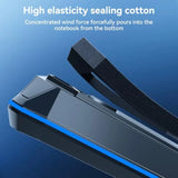 RGB Gaming Laptop Cooling Pad with Two Turbo Fan Rapid Cooling
