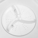 Mini Foldable Washing Machine 12L Capacity Pure Copper Motor 3 Washing Modes Easy To Move for Baby