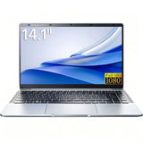 Xiaman 14.1 Inch HD Display Laptop Computer Windows 11 Pro Intel Atom A3950 Laptops Lightweight