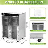 50 Tray Double Door High Capacity Dehydrator 110V US Plug with Temperature Control