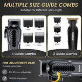 Solimpia Professional Hair Clipper 3-piece Set for Men Rechargeable Cordless Barber Clippers