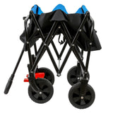 Mini Folding Wagon Garden Shopping Beach Cart