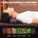 Electric Massage Mattress For Neck Back Foot Full Body Pain Stress Relief