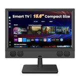 15.6 Inch Full HD 1080p Compact Flat Screen Smart TV with Wi/Fi, Bluetooth