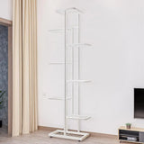 8 Tier Metal Plant Stand Metal Rack, Multiple Flower Pot Holder Shelves Corner Rack, Plante