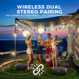 W-KING X10MIC Portable Loud Bluetooth Speakers (120W PEAK)70W, Wireless