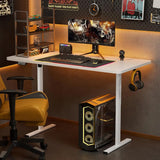 63x24 Inch Electric Standing Desk, Adjustable Height Sit Stand Computer Table