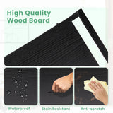 JHK 5 Tier Wooden Display Bookshelf Storage Standing Shelf Stable Frame Graduated Shelves for Organized Display
