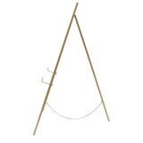 118CM Large Wood Tripod Gold Foldable Artist Easel Floor Stand
