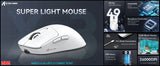 ATTACK SHARK X3 Wireless Gaming Mouse,49g Ergonomic PC Mouse,Triple Modes