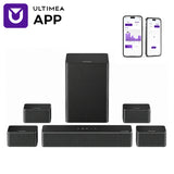 ULTIMEA 7.1 Surround Sound System Sound bar for TV w/6.5" Wireless Subwoofer