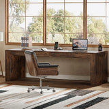 Tribesigns 79-Inch Extra Long Desk, Two Person Double Desk for Home Office