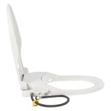 White D-Type PP Non-Electric Bidet Toilet Seat for Elongated