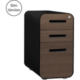 Furniture Stockpile Slim 3-Drawer Mobile File Cabinet with Lock - Under Desk