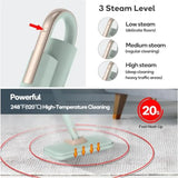 Steam Mop Detachable Handheld Cleaner with Wallpaper Removal Tool