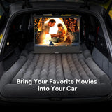WEMAX 40" Portable Projector Screen HD 16:9, Foldable Tabletop Pull-Up Stand