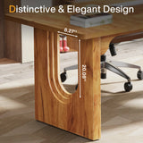 Tribesigns Executive Desk, 70.9" Large Office Computer Desk, Conference Table Meeting Room Table
