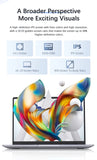 14.1" Ultra Slim Windows 11 Pro Laptop Computer intel Atom A3950 12GB RAM 1TB 2TB SSD Notebook PC 1080P HD Office