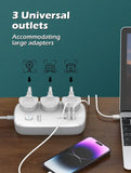 LDNIO Universal Power Strip Network Filter & Surge Protector, US Plug Socket