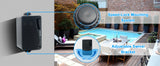 Herdio 3.5'' 2PCS Passive Outdoor Speakers Wired Waterproof 200W 3 Way Premium Mountable Wall Mount