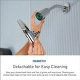 Verso Eco-Performance Round 9 Rain Shower Head with Infiniti Dial and Magnetix Docking 1.75 GPM