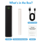 Portable Printers Wireless Inkless Thermal A4 Label Maker US Letter/A4/A5/B5 Android iOS Phone & Laptop