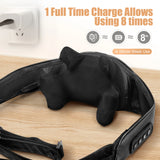 Masgre Cordless Shiatsu Neck Back Massager w/ Heat 2500mAh Rechargeable