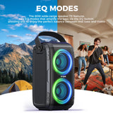 W-KING 180W Peak Party Large Bluetooth Speaker Portable Wireless