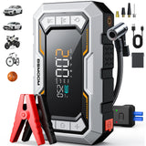 150PSI Air Pump Car Battery Emergency Boosters ,7000A/1500A PEAK Car Jump Starter Power Bank ,Portable Starting Device Car Starter New,Cars with USB Ports And LED Flashlight, Portable Car Jump Starter, Battery Jump Starter, E