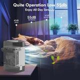 Portable Air Conditioner, Personal Evaporative Air Cooler with Dual Tank