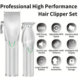 Rechargeable Barber Clippers for Hair Cutting, Professional Hair Clipper and