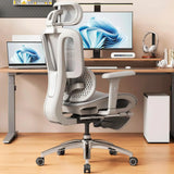 Ergonomic Office & Gaming Chair, Equipped with Footrest, 3D Adjustable Headrest