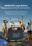 ZEALOT-ZE21 250W Big Power Wireless TWS Subwoofer Bluetooth Speaker