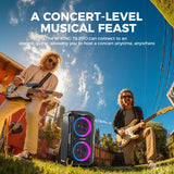 W-KING 250W MAX Party Wireless Bluetooth Speaker with USB Playback