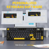 ATTACK SHARK X98PRO Wireless Mechanical Keyboard, Gasket Hot Swappable