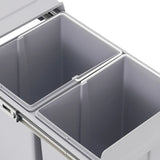 20L Pullout Trash Can for Kitchen Under-Counter Slide-Out Recycling Garbage Trash Can Waste Bin